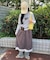 アソートボタンパッチワークロゴロンT