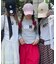 アソートボタンパッチワークロゴロンT