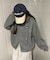 チェックリバーシブルBIGパーカー