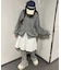 チェックリバーシブルBIGパーカー