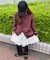 チェックリバーシブルBIGパーカー