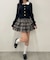 チェックティアードミニスカート