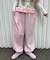 パッチワークスウェットパンツ