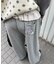 パッチワークスウェットパンツ
