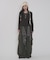 ボーダーレイヤードジップトップ