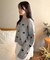 ハートパターンニット