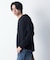 リングドットヘンリーネックニットプルオーバー