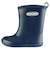 [16.0～18.0cm]レインシューズ無地　ネイビー