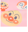 レインポンチョ　アンパンマン ピンク