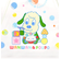 [35cm]子ども用ビニール傘　いないいないばあっ！