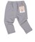 [ベビー]いつものパンツ　10分丈　裏起毛　レギュラー無地　グレー