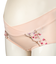 ショーツ　産後も使える仕様　花柄　ピンク