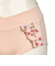 ショーツ　産後も使える仕様　花柄　ピンク