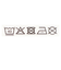 [キッズ]ショーツ2枚組　ユニコーン柄　ペパーミント