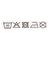 [キッズ]ブリーフ2枚組　働く車柄　ブラウン