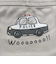 [ベビー]ボクサーブリーフ2枚組　働く車柄　グレー