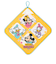 ループ付きタオル 3枚組 プリモ　ミッキーフレンズ 27×27cm