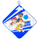 ループ付きタオル 3枚組 パウパトロール　アウトドア 27×27cm