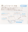 産じょくショーツ2枚組　花柄　グレー