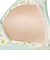 ラクラク授乳ハーフトップ花柄（ホックタイプ）　グリーン