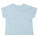 [ベビー]いつものTシャツ　半袖　天竺素材　サックス