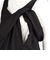 [授乳口付き]半袖授乳Tシャツ付きセットアップ風ワンピース　ブラック