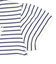 [キッズ]半袖Tシャツ　裾レース　ブルー