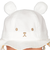 [42・44・46cm]キャペリンハット　うさ耳　パステル　オフホワイト