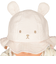 [42・44・46cm]キャペリンハット　うさ耳　パステル　ピンク