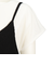 [授乳仕様]半袖授乳トップス付きキャミワンピース　ブラック