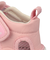 [12.0～14.0cm]ベビーサンダルビッグモチーフ　ピンク