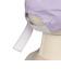 [48～50・52～54cm]キャップ　総柄刺しゅう　パープル