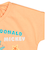 [ベビー]半袖Tシャツ　ミッキー＆ドナルド　接触冷感 オレンジ