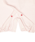 お着替えラクラク！長袖ドレスオール肌着付　ピンク