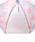 [35・40cm]フチまる傘　おはな　ピンク