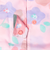 レインコート　おはな　ピンク