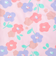 レインコート　おはな　ピンク