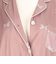[授乳仕様]ママとお腹の赤ちゃんにやさしいパジャマ　長袖　リボン　ピンク