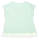 [キッズ]半袖　Tシャツ　裾チュール　ひんやり素材 グリーン