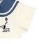 [ベビー]衿付きワンピース　SNOOPY75オフホワイト