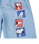 [ベビー]ハーフパンツ　SNOOPY75サックス