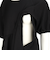 [授乳口付き]バックリボンワンピース　ブラック
