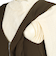 [授乳口付き]長袖授乳トップス付きジャンスカ ブラウン