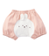 ふっくらパンツ　おしりアニマル　うさぎ　ピンク