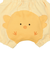 ふっくらパンツ　おしりアニマル　ひよこ　イエロー
