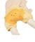 ふっくらパンツ　おしりアニマル　ひよこ　イエロー