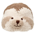 [40～42・42～44・44～46・46～48・48～50cm]ニット帽　アニマルモコモコ　ナマケモノ