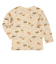 [キッズ]長袖　Tシャツ　総柄　ベージュ