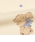 [ベビー]ねんね応援　長袖　パジャマ　ふわふわくま アイボリー