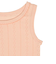 [ベビー]おしゃれインナー　タンクトップ　オレンジ